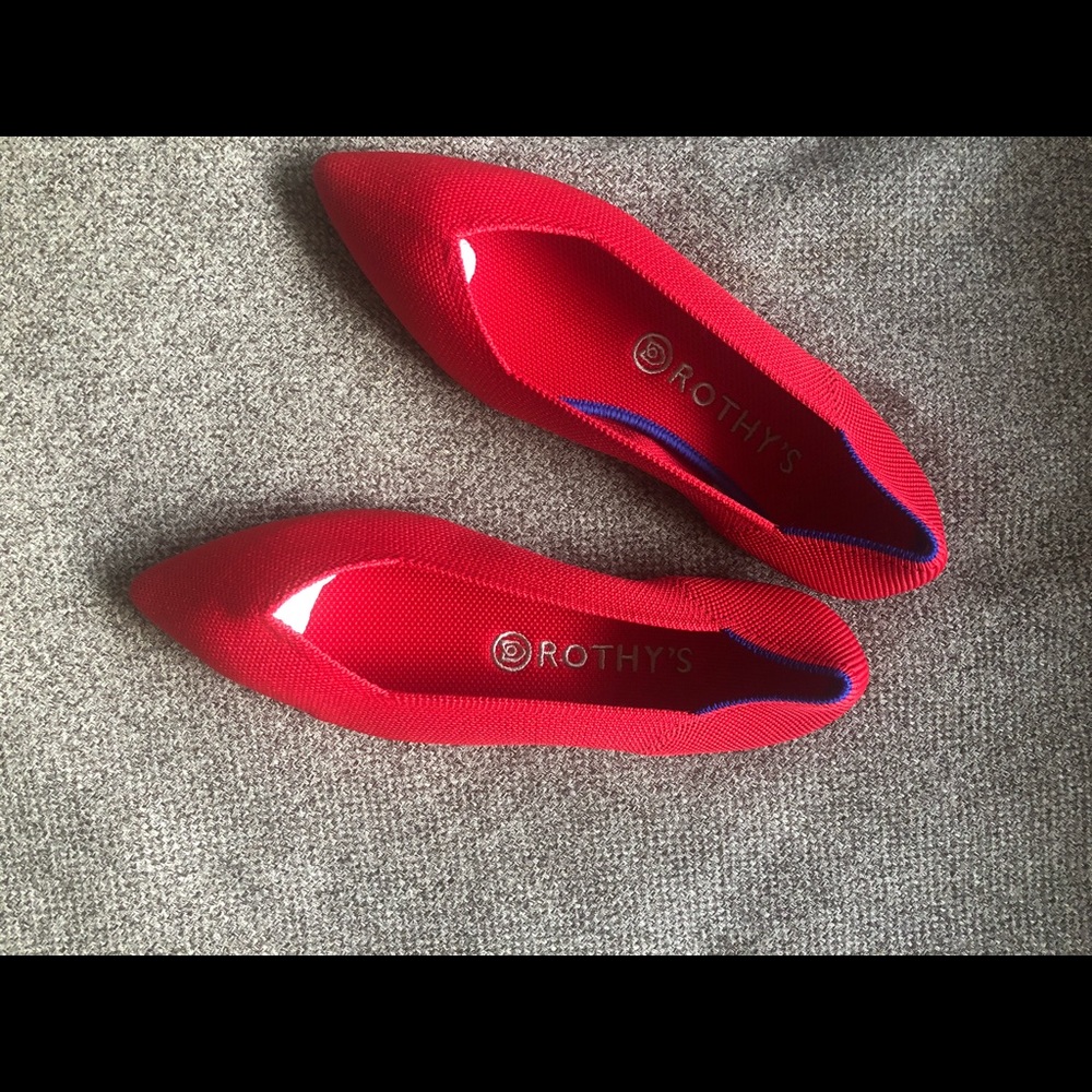Chili Red ‘The Point’ Flats